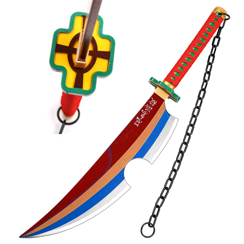 Demon Slayer Cosplay Weapon Tengen Uzui Nichirin Blade Sword Buy cosplay weapon, cosplay sword