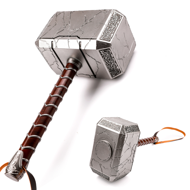 Foam Cosplay Prop Mjolnir PU Thor Hammer Toy - Buy mjolnir, thor hammer ...